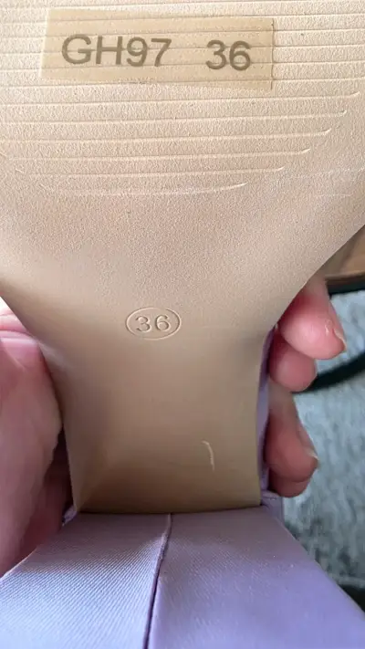 Sandalias de tacón lila Weide - miniatura 3