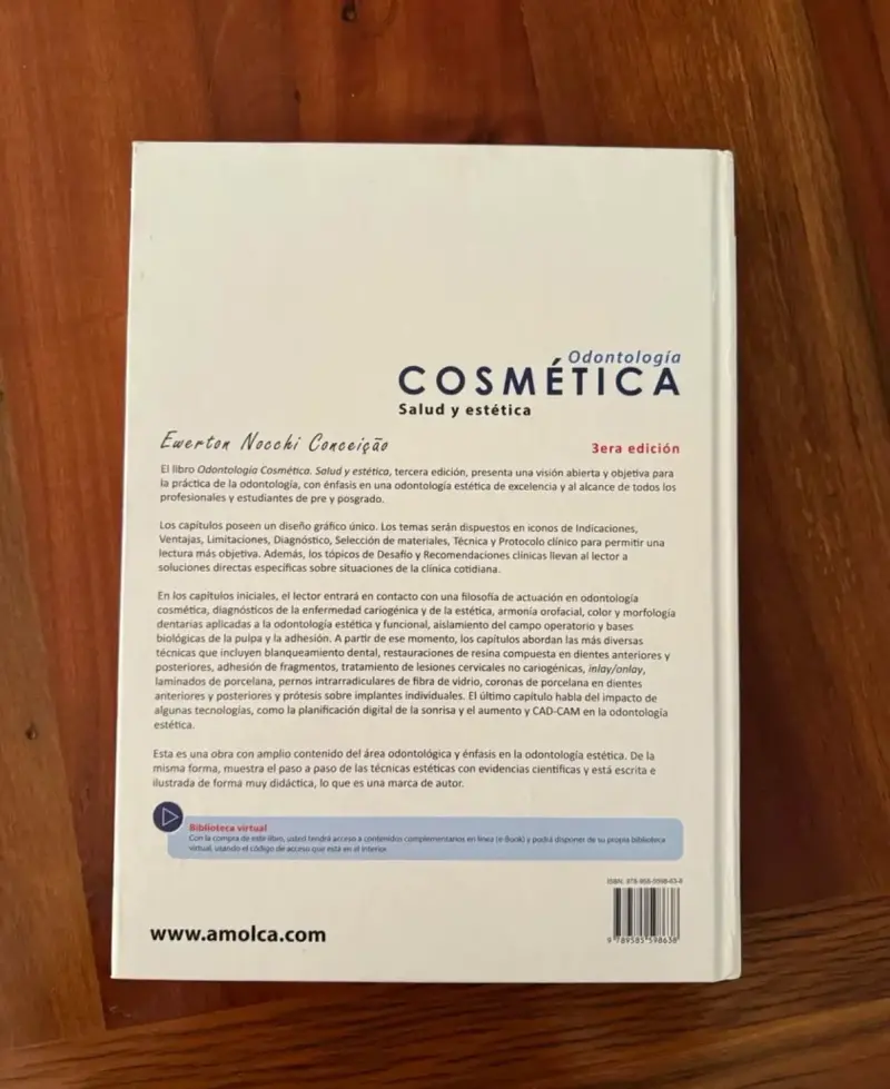 Libro Odontología Cosmética 3ra Edición - 2
