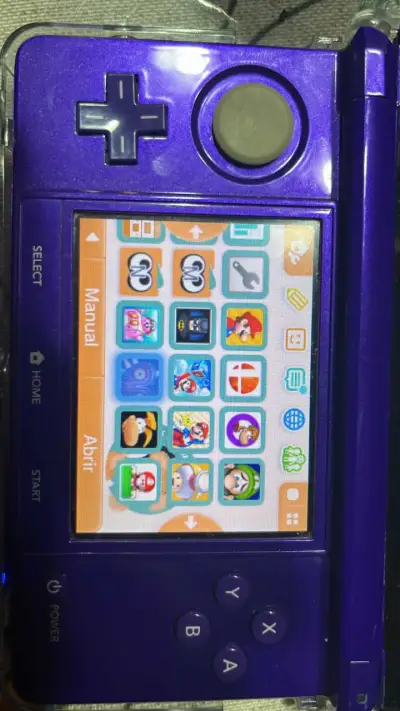 Nintendo 3DS  morada - miniatura 3