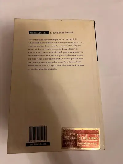 Libro 'El péndulo de Foucault' de Umberto Eco - miniatura 3
