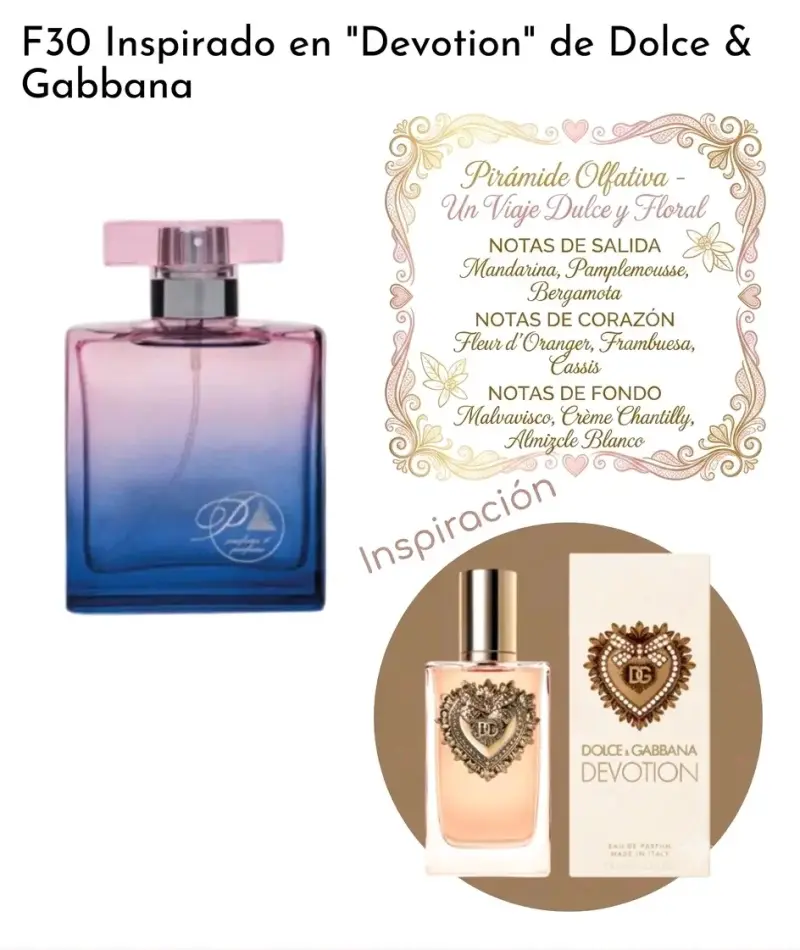 Perfume F30 inspirado en Devotion