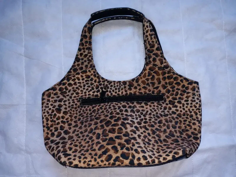 Bolso de mano estampado leopardo - 2