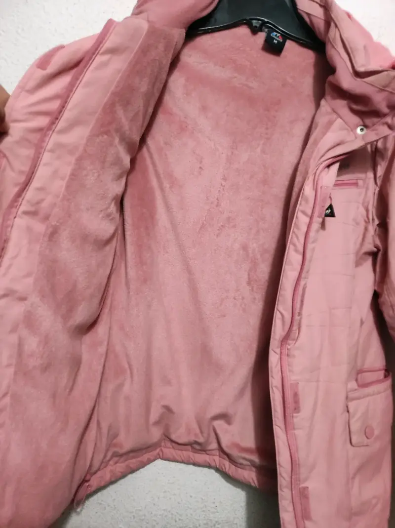Parka de mujer rosa Le Coq Sportif - 2