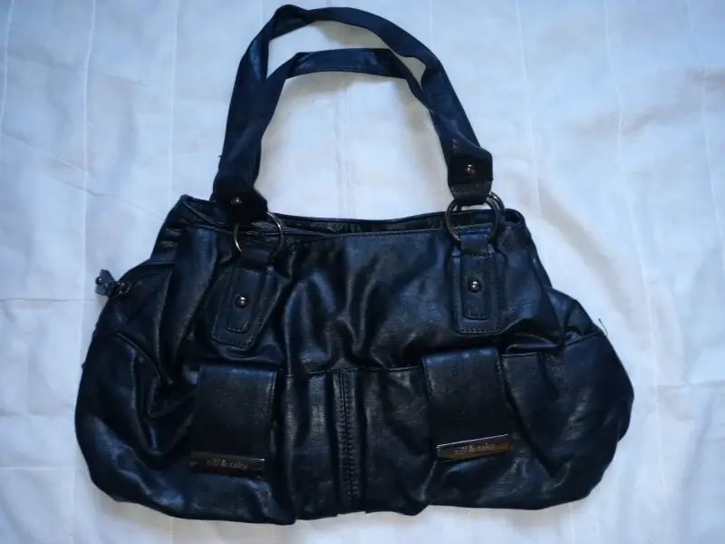 Bolso negro de cuero Ziot & Zaky - 1