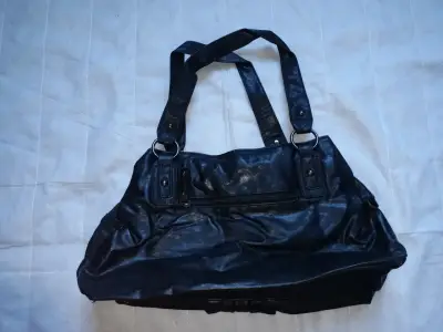 Bolso negro de cuero Ziot & Zaky - miniatura 2