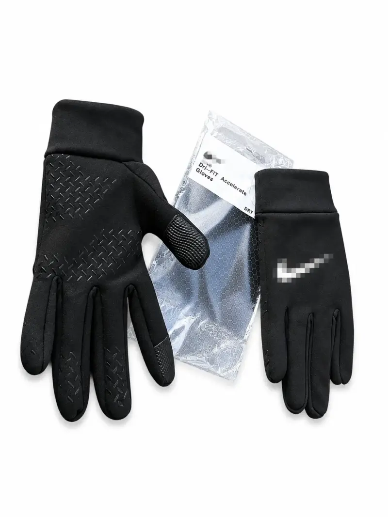 Guantes deportivos Nike Dri-FIT negros