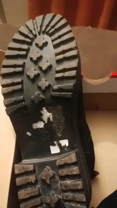 Botines negros de gamuza con plataforma - miniatura 2