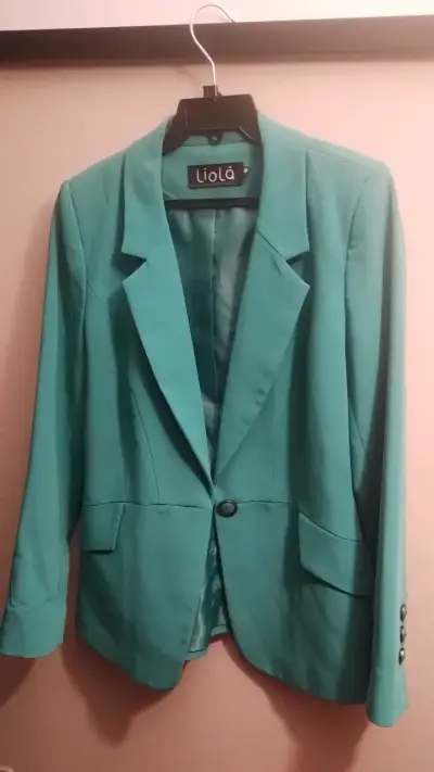 Blazer verde esmeralda Liola para mujer - miniatura 1