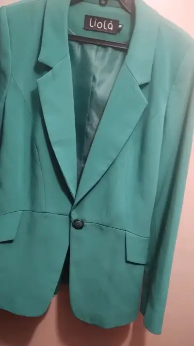 Blazer verde esmeralda Liola para mujer - miniatura 3