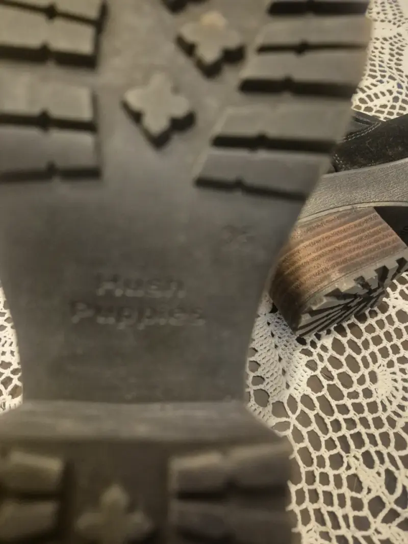 Botas negras de plataforma alta TALLA 35 - 2