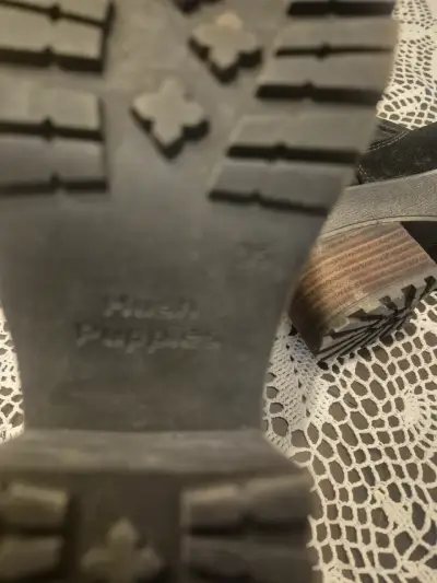 Botas negras de plataforma alta TALLA 35 - miniatura 2