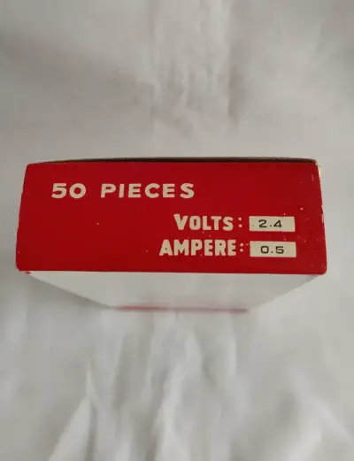 Caja de 50 ampolletas Vintage Swan para linterna - miniatura 4