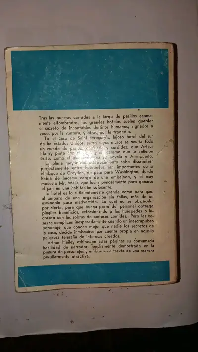 Libro 'Hotel' de Arthur Hailey - miniatura 2