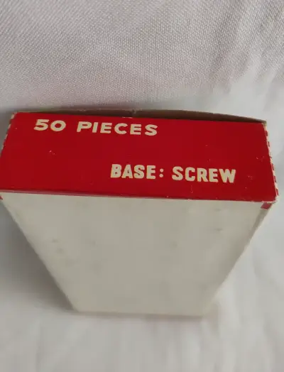 Caja 50 ampolletas Vintage  Swan linterna u otros - miniatura 4