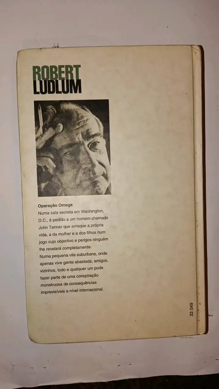 Libro 'A Operação Omega' de Robert Ludlum - 2
