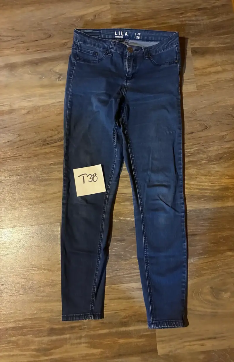Jeans azul oscuro Lila T38 marca Barbados - 1