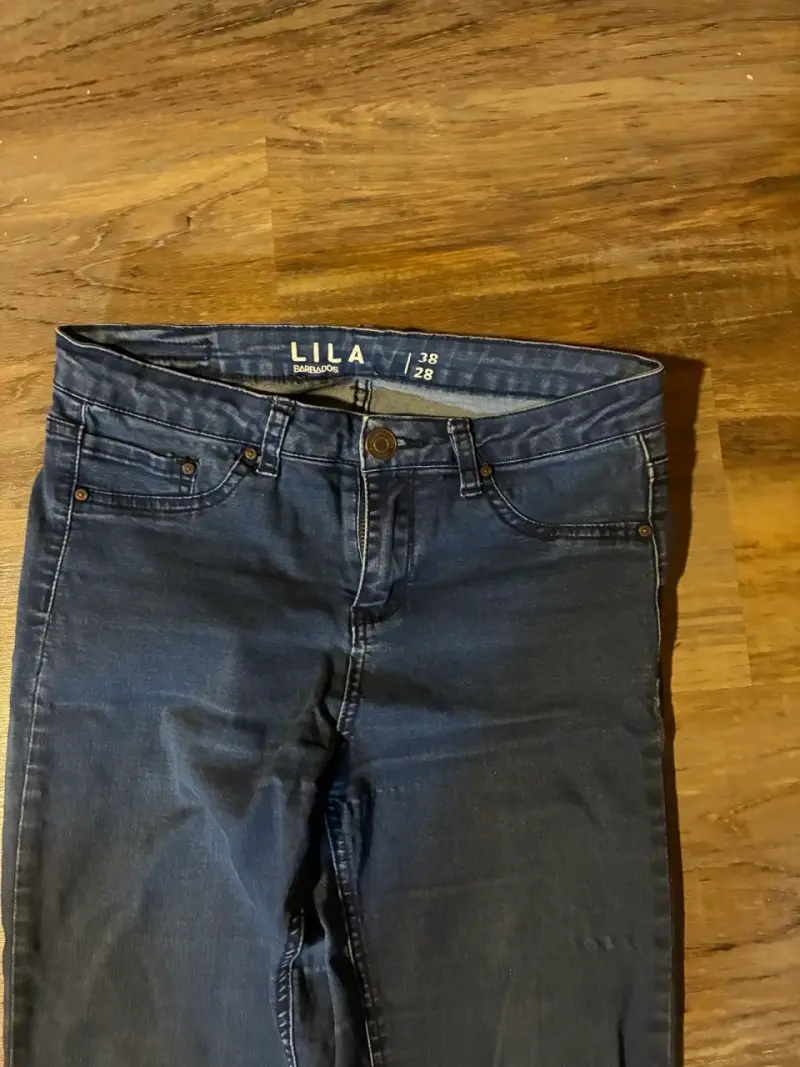 Jeans azul oscuro Lila T38 marca Barbados - 2