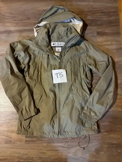 Cortaviento mujer Columbia verde oliva talla S - miniatura 1