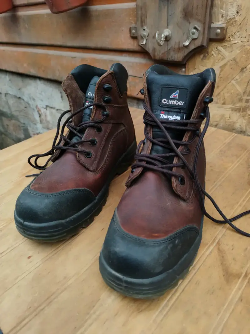 Zapato de cuero Climber Thinsulate marrones - 1