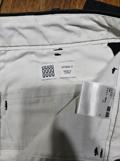 Pantalones Uniqlo negros para hombre - miniatura 2