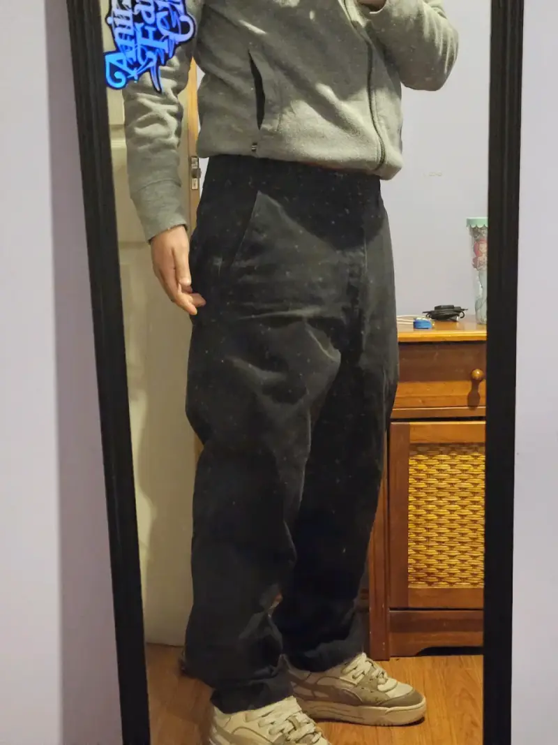 Pantalones Uniqlo negros para hombre - 5