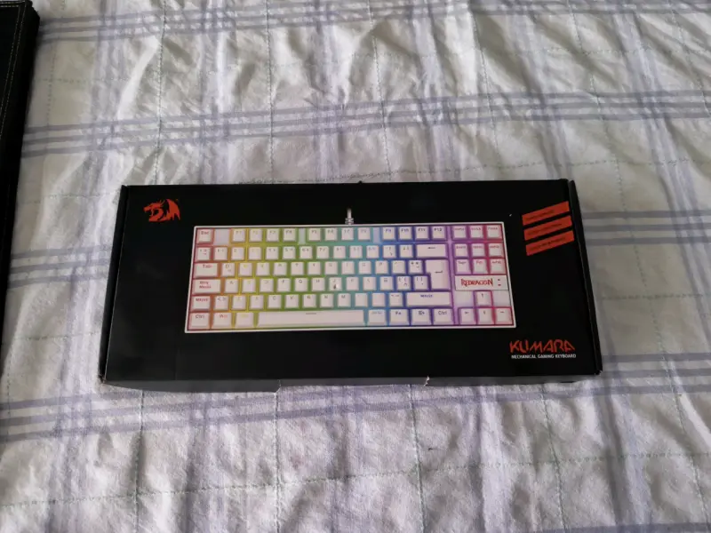 Teclado mecánico Redragon Kumara RGB - 1