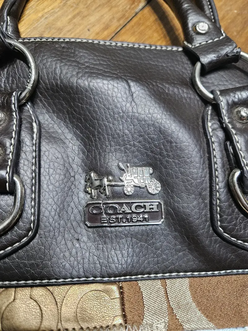 Bolso Coach patchwork multicolor - 2