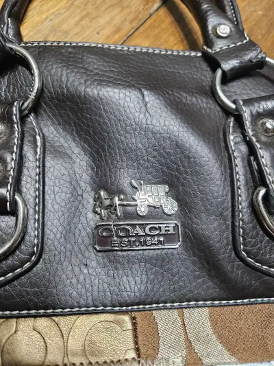 Bolso Coach patchwork multicolor - miniatura 2