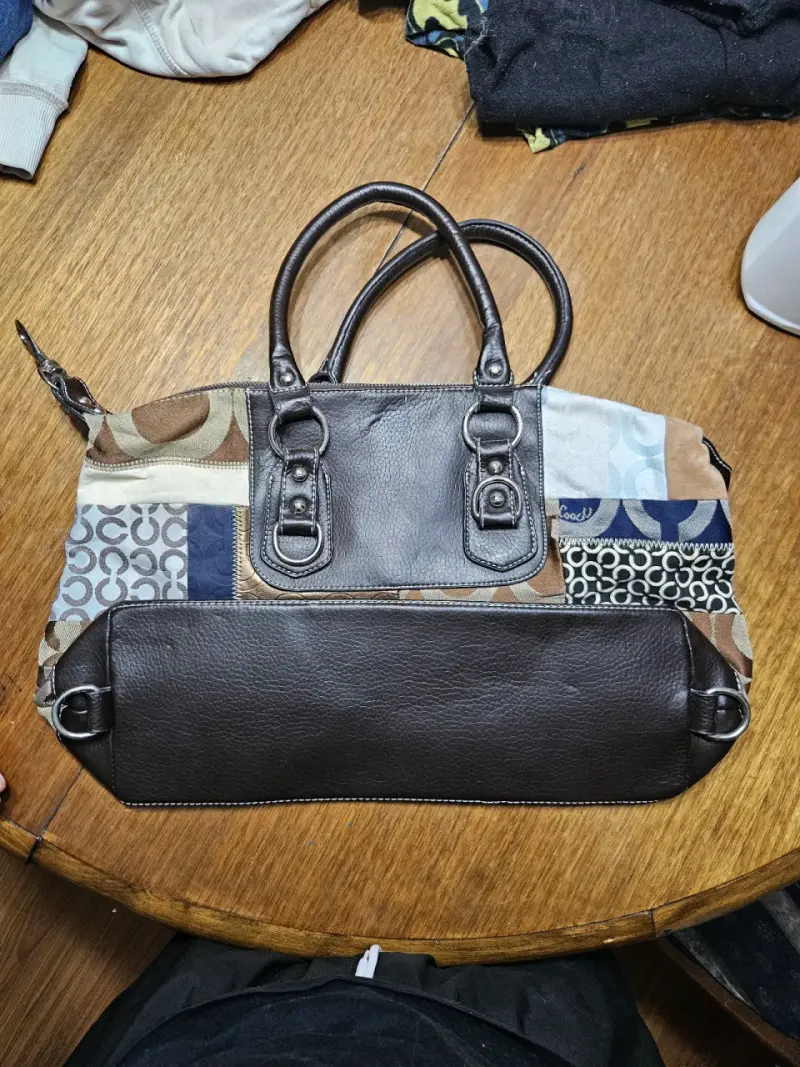 Bolso Coach patchwork multicolor - 3