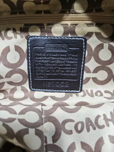 Bolso Coach patchwork multicolor - miniatura 6