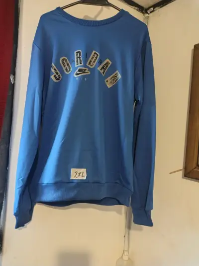 Polerón Nike Air azul talla 2XL - miniatura 1