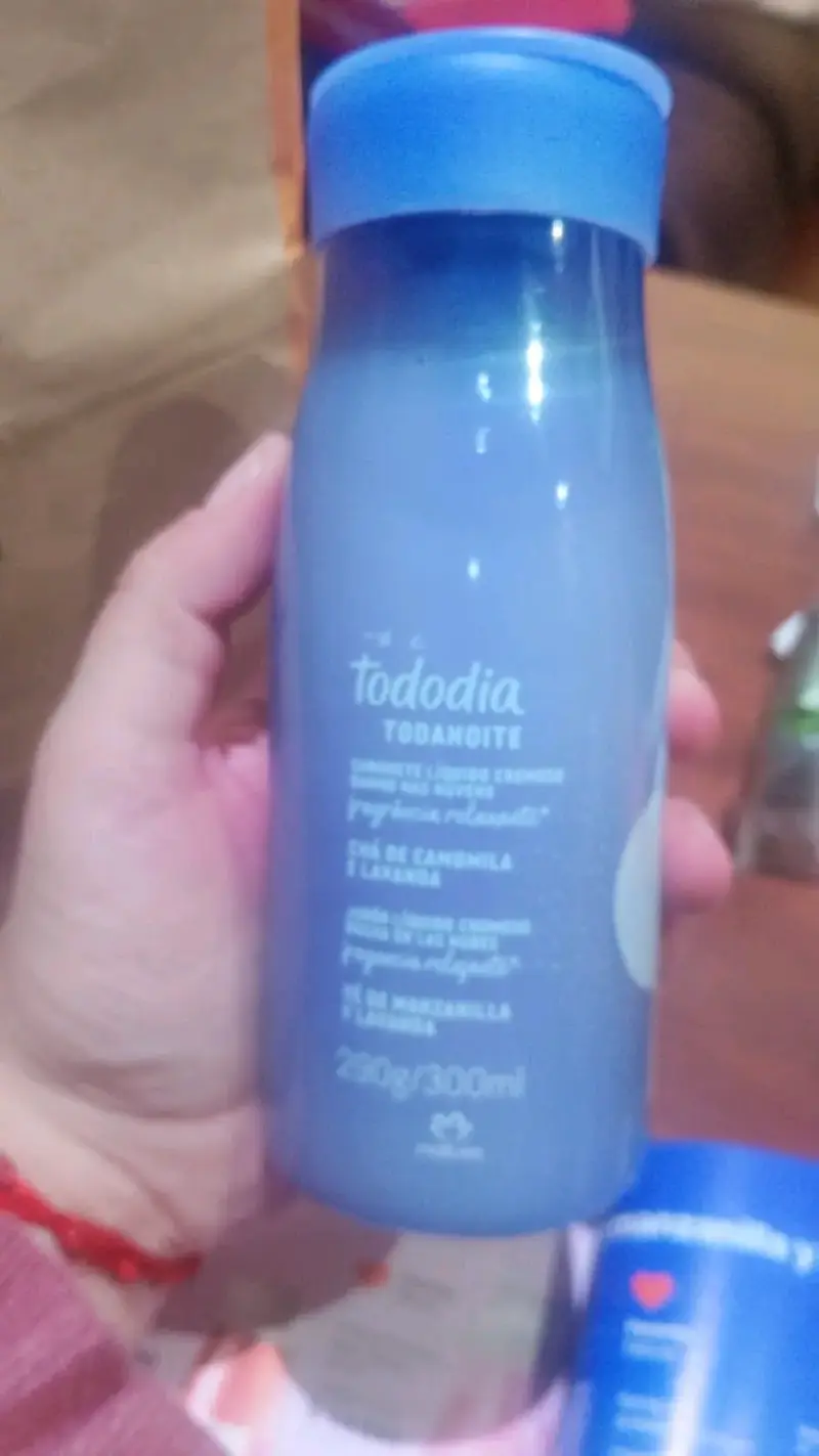 Loción corporal Natura Tododia Todanoite