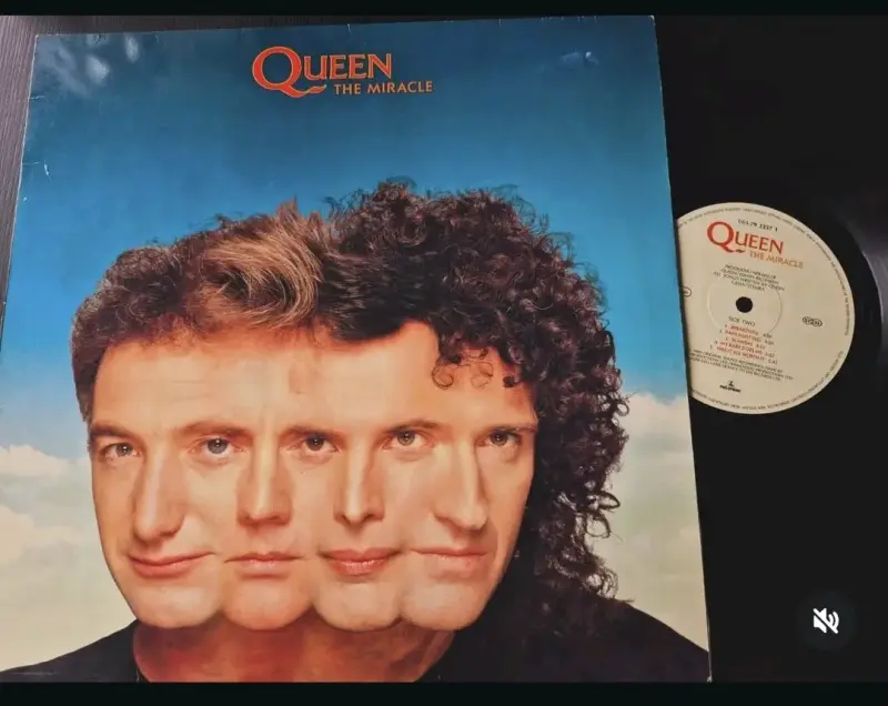 Vinilo Queen The Miracle en buen estado