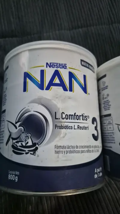 Fórmula láctea Nestlé NAN Comfortis 3 800g - miniatura 1