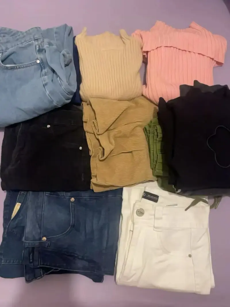 Lote de ropa variada para mujer