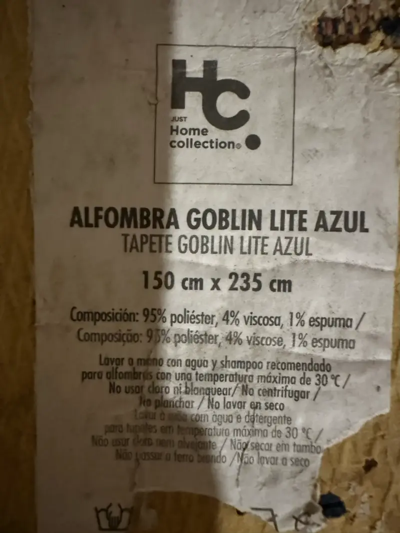 Alfombra Goblin Lite Azul - 2