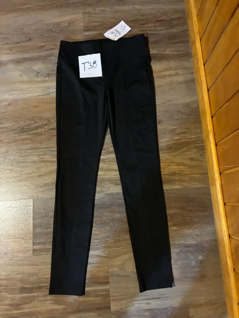 Calza negra talla 38 para mujer - 1