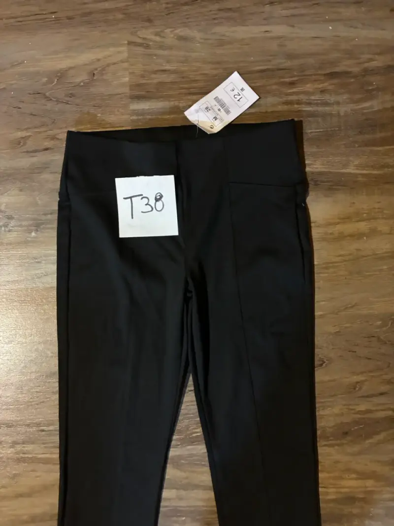 Calza negra talla 38 para mujer - 2