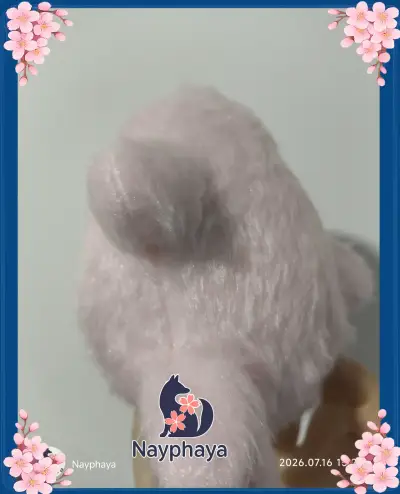 Mofusand temática shark Sakura pink original - miniatura 4