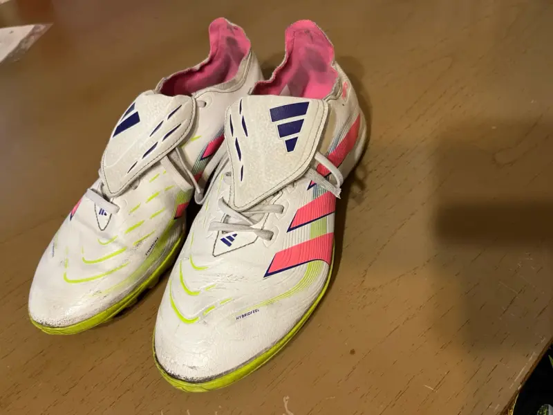 Zapatillas de fútbol Adidas Predator blancas - 3