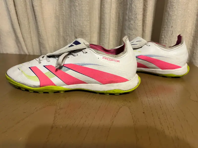 Zapatillas de fútbol Adidas Predator blancas - 4