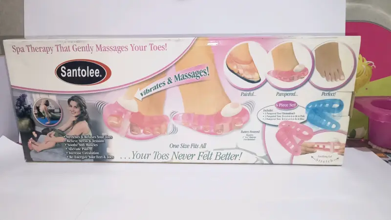 Masajeador de pies Santolee vibrador