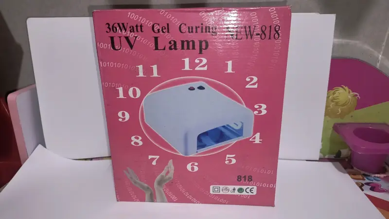 Lámpara UV para uñas 36W Gel Curing