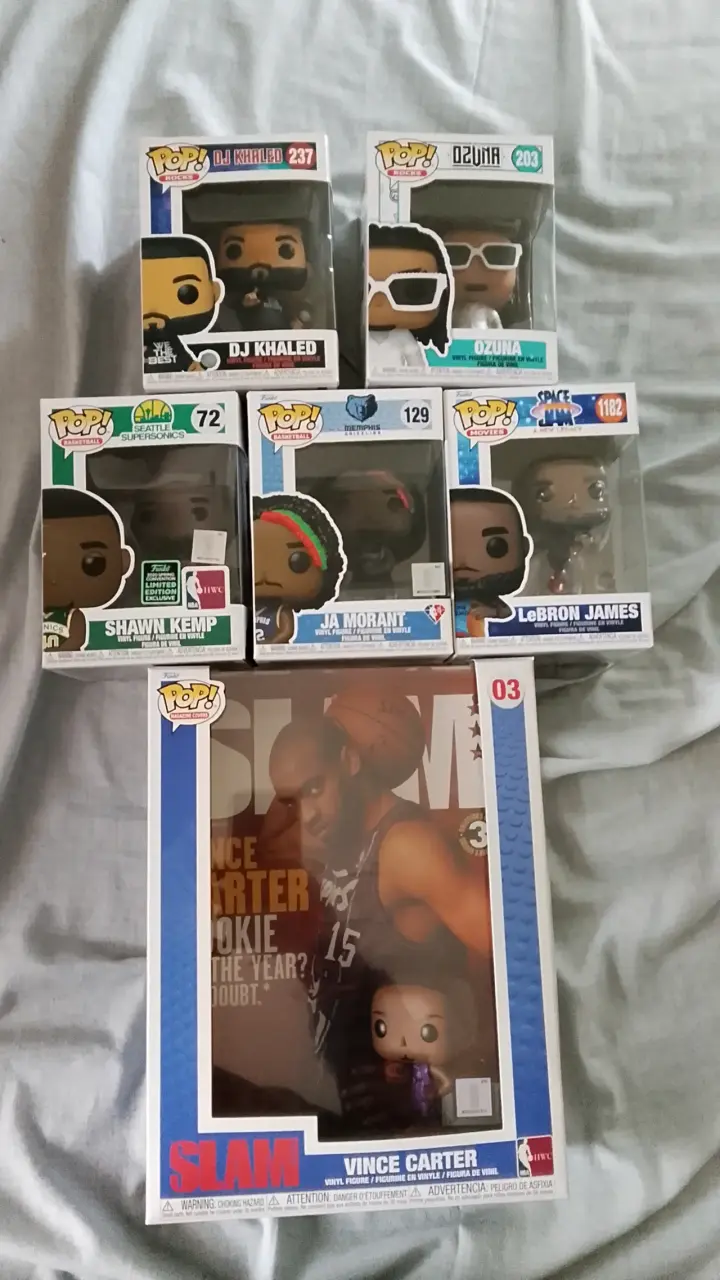 Colección de figuras Funko Pop edición especial
