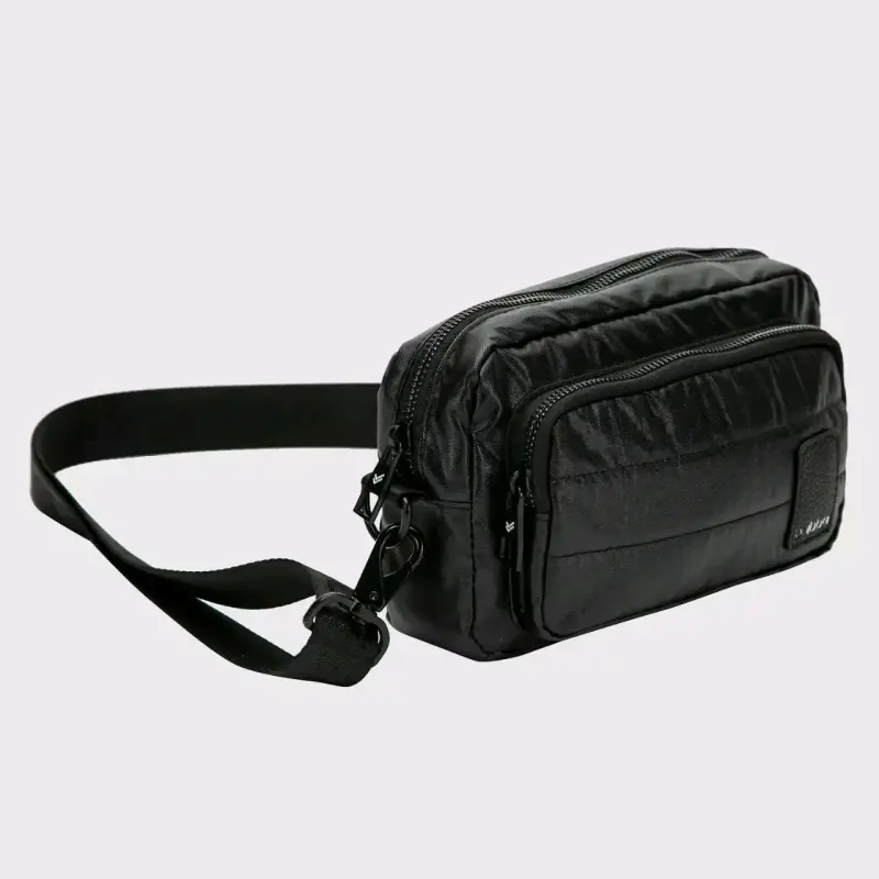 Cartera/banano bubba negra - 1