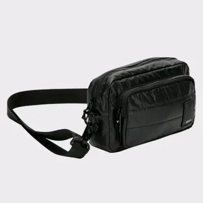 Cartera/banano bubba negra - miniatura 1