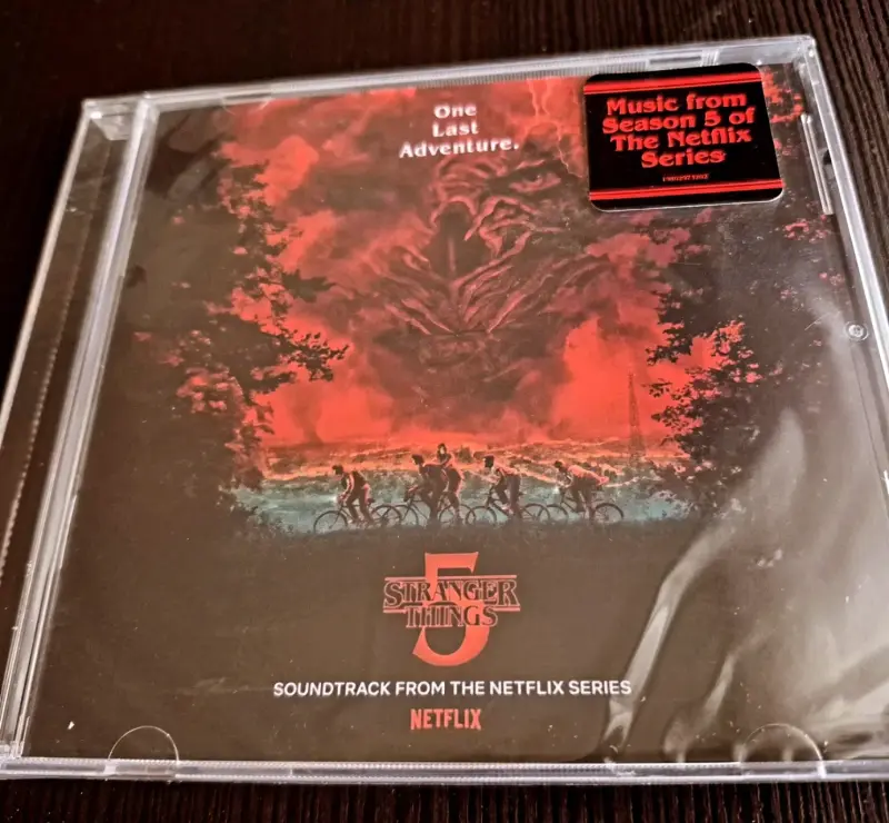 Soundtrack Stranger Things Temporada 5 CD