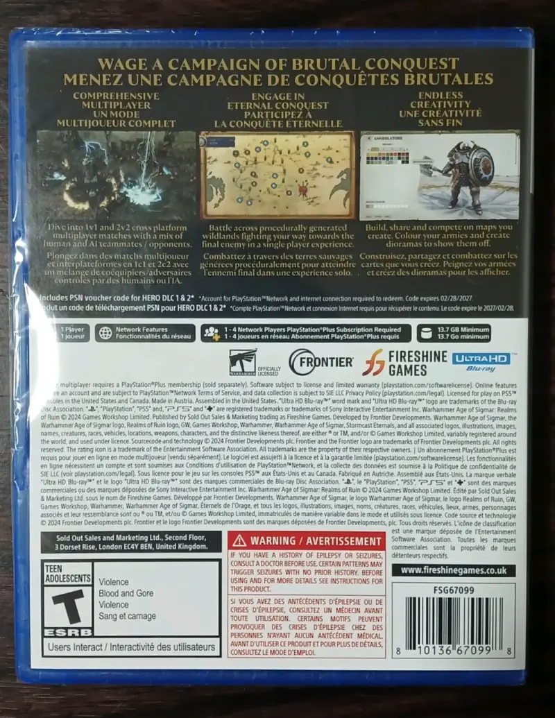 Juego PS5 Warhammer Age of Sigmar: Realms of Ruin - 2