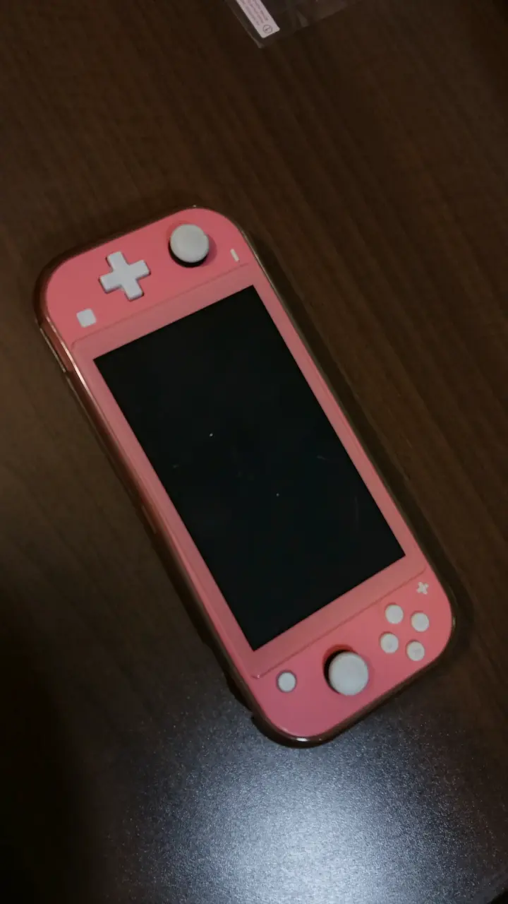 nintendo switch lite color coral - 1