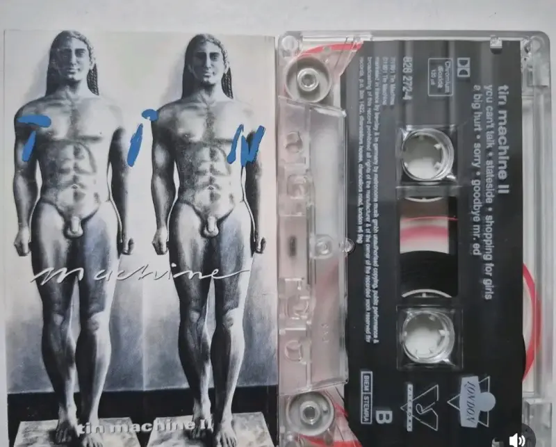 Cassette Tin Machine II con carátula original